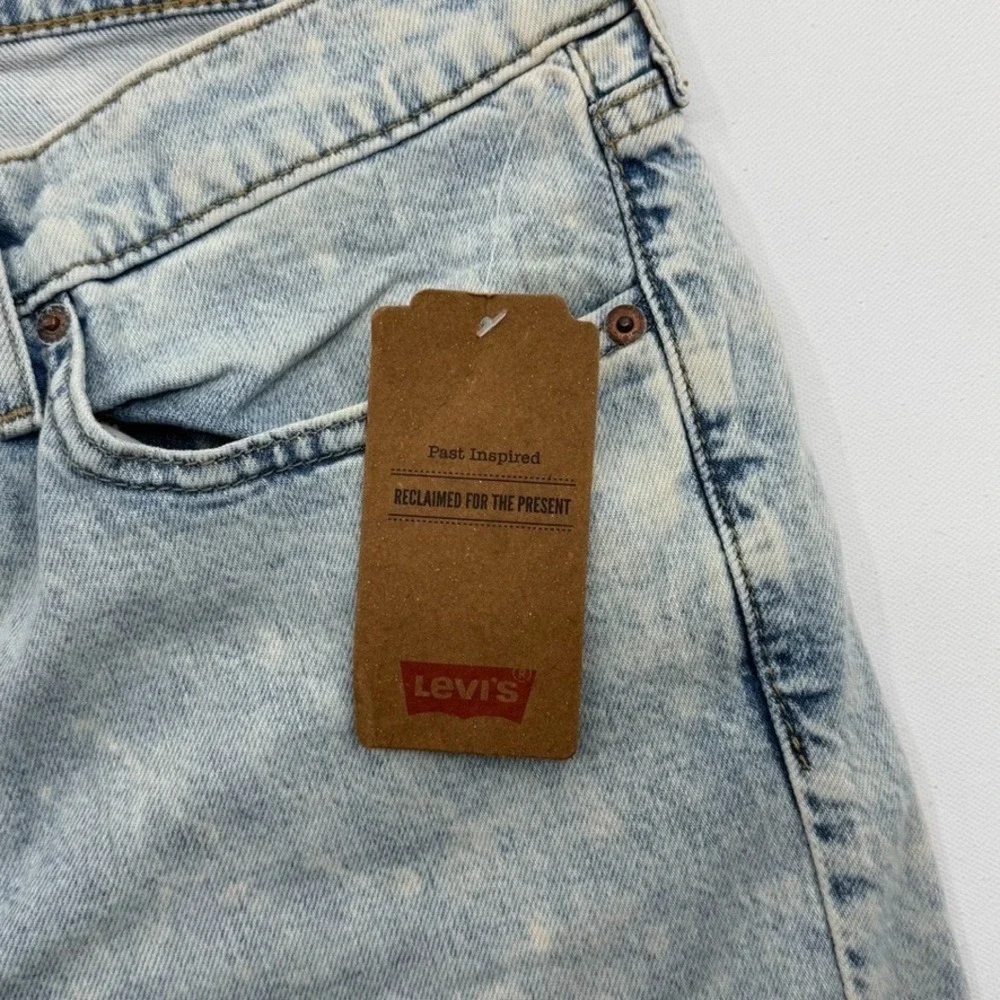 Levi's 511 Slim Fit Jeans Men's 34x30 Light Blue Denim NWT Reclaimed Sustainable
